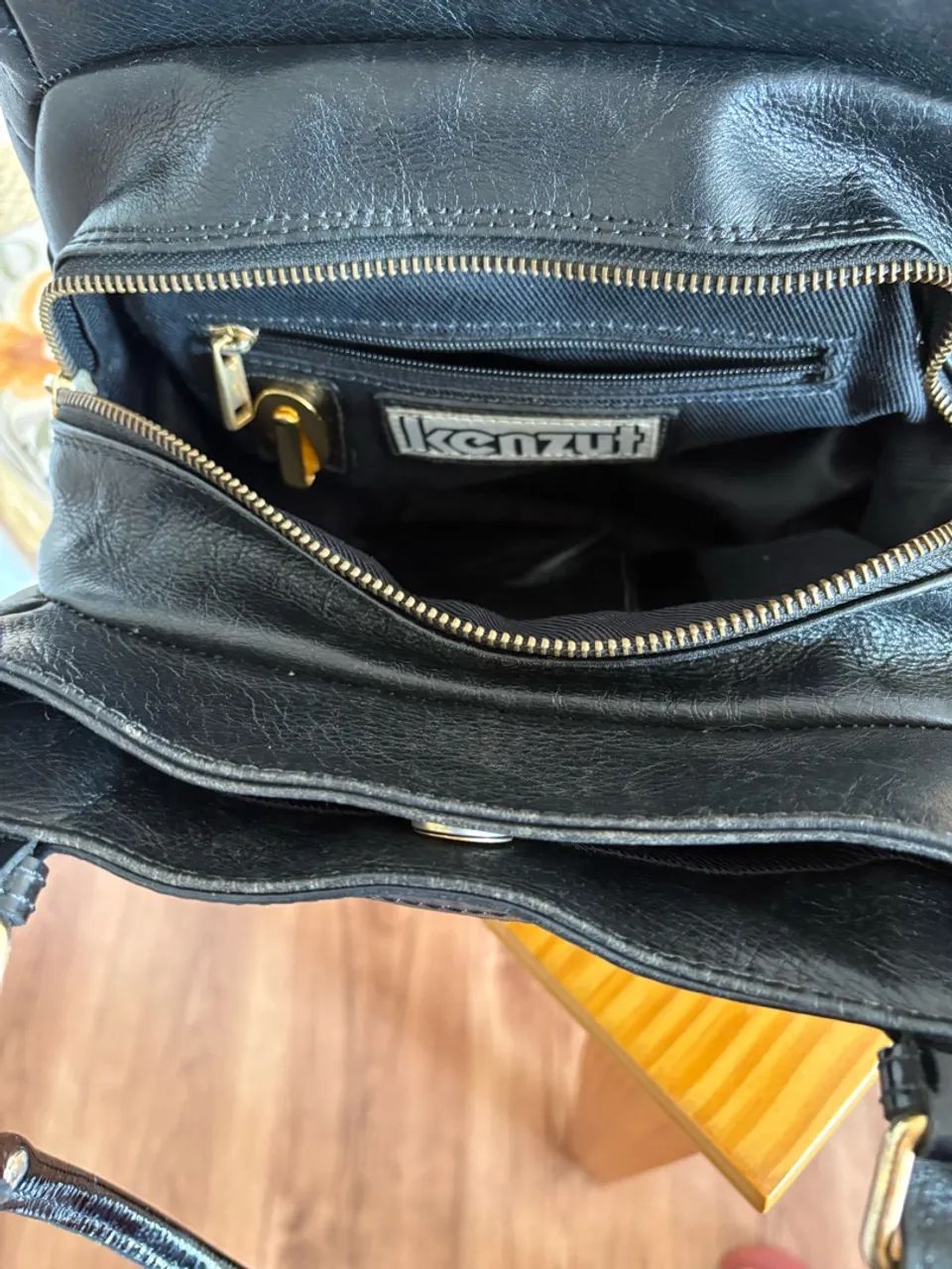 Bolsa  de couro da marca Kenzut - Foto 5