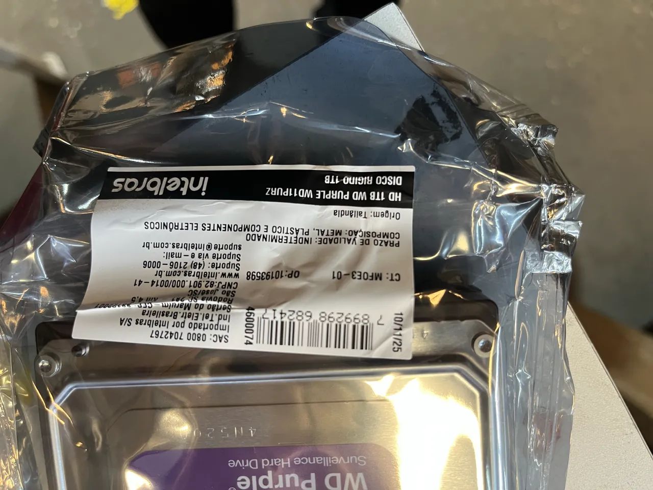 HD INTELBRAS 1TB 64MB WD11PURZ - Armazenamento - Jardim Fortaleza