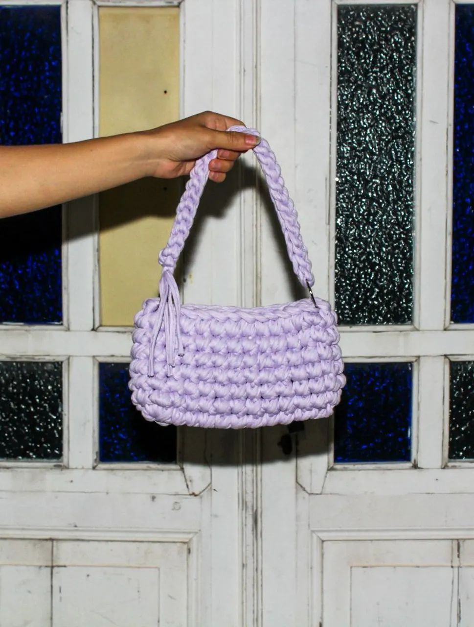 Bolsa de crochê  - Foto 4