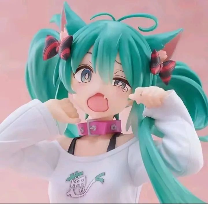 Boneca estatueta Hatsune Miku em Pvc - Foto 4