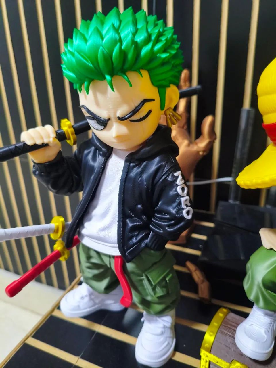 Trio , action figure one piece 3D 25 CM  - Foto 2