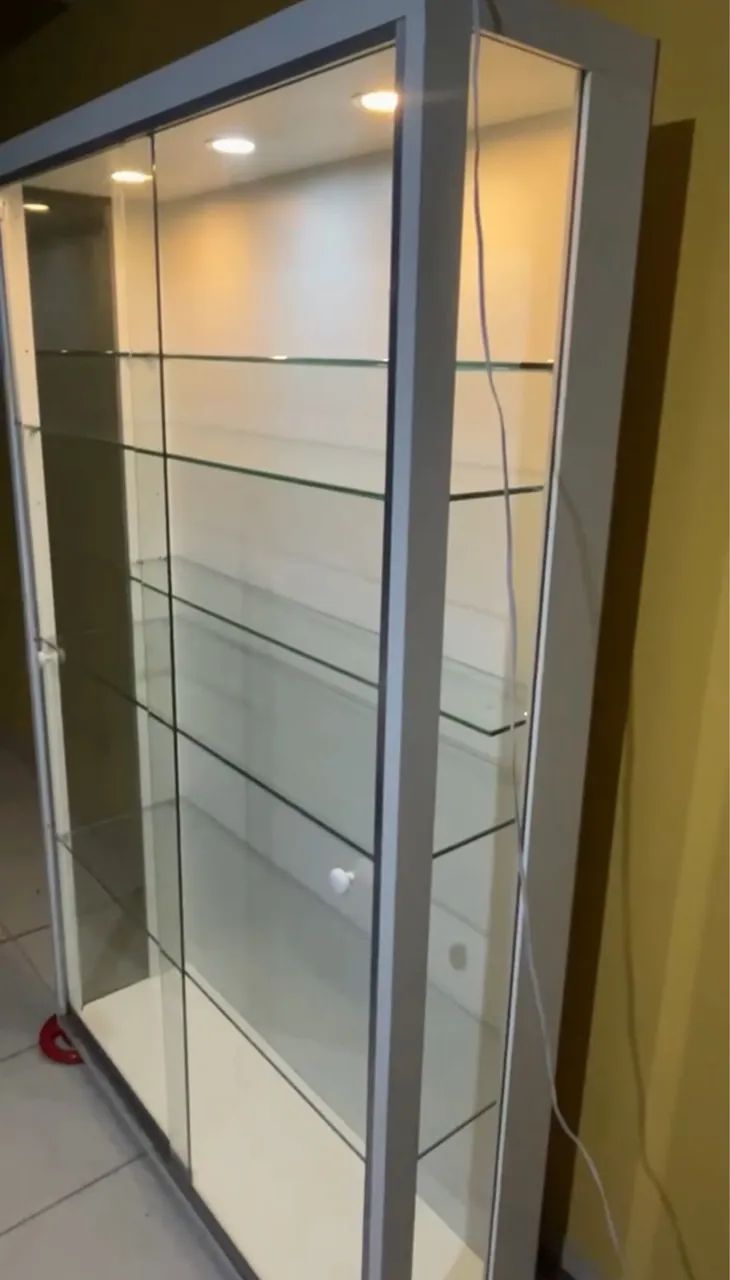 Vitrine expositora com vidro blindex  - Foto 2
