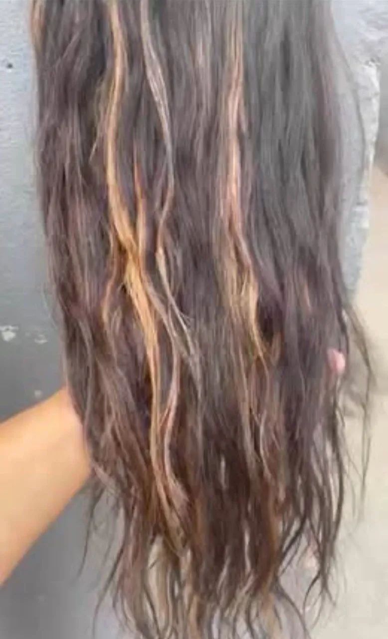 3 telas de Cabelo humano 50/55 centímetros  - Foto 2