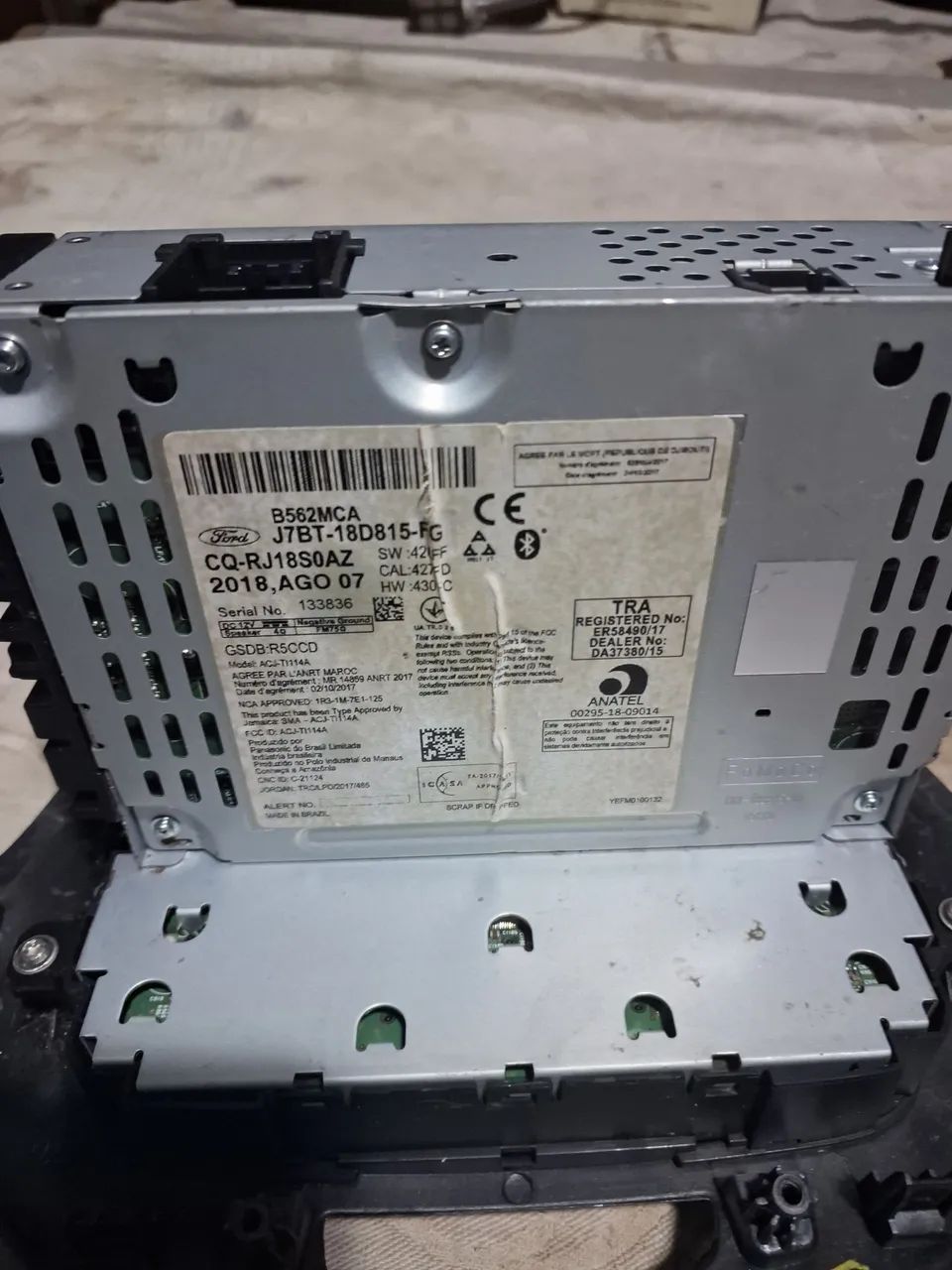 Radio de carro Ford. Nao sei se funciona  - Foto 5
