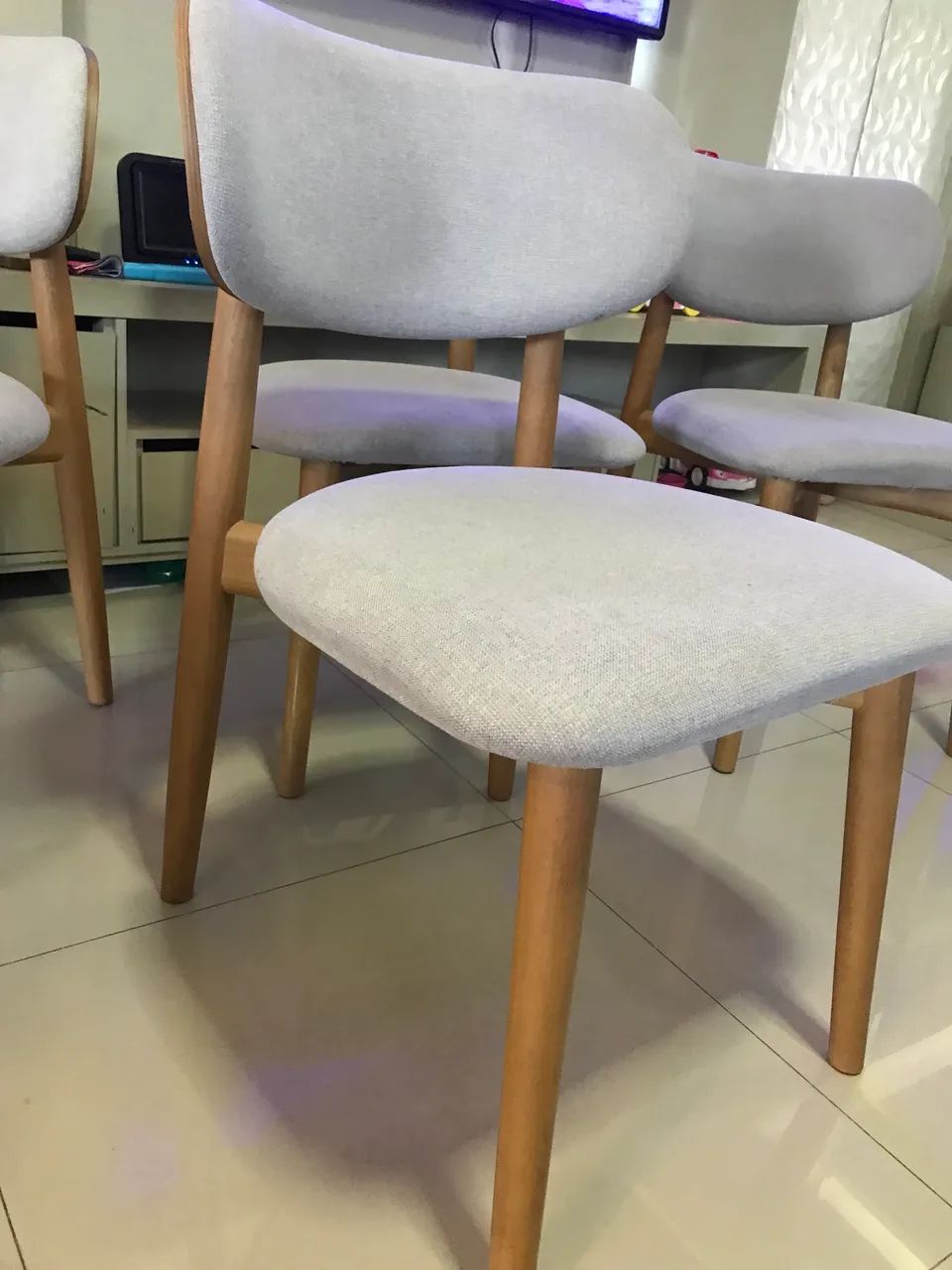 Jogo sala jantar ( mesa com 6 cadeiras) - Foto 5