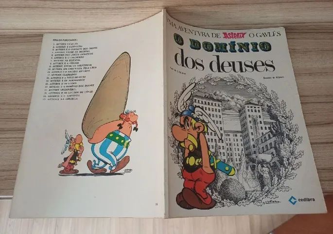 Asterix o domínio dos deuses - Editora cedibra - Foto 3