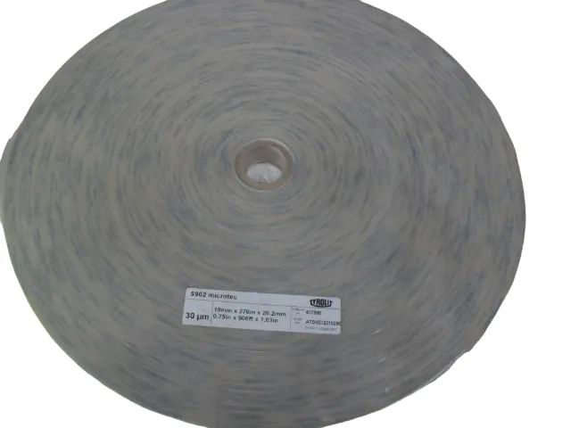 Cinta Lixa P/ Polir Virabrequim 1500mmx19mm-15 Pçs Microtec