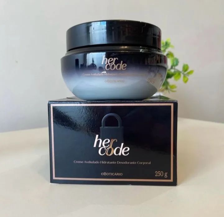 Hidratante acetinado her code 250g