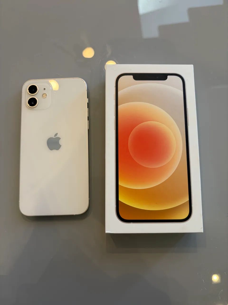 IPHONE 12 64g BRANCO (com caixa) - Foto 2