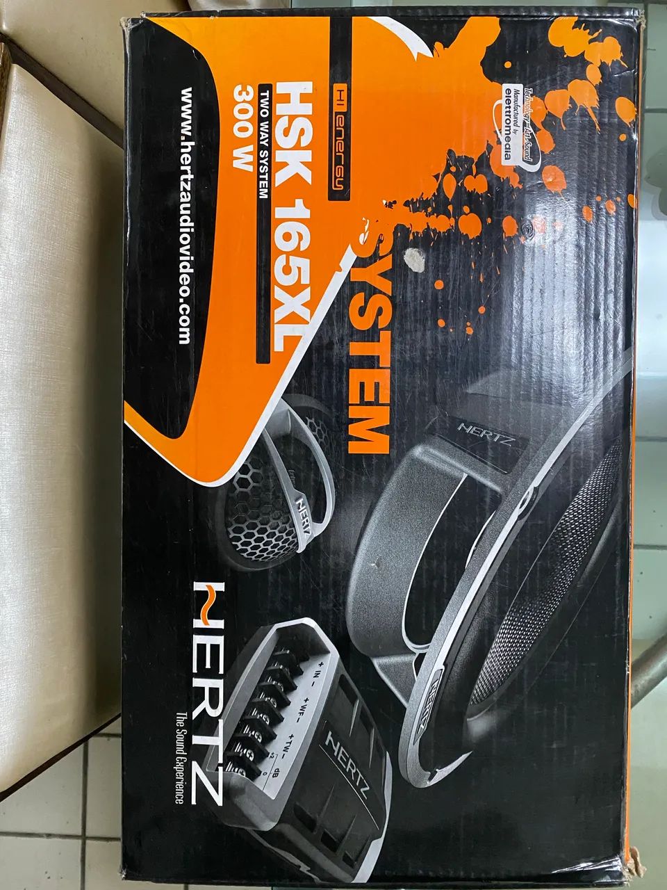Kit 2 vias hertz Hsk 165 xl 300w - Peças para carros, vans e