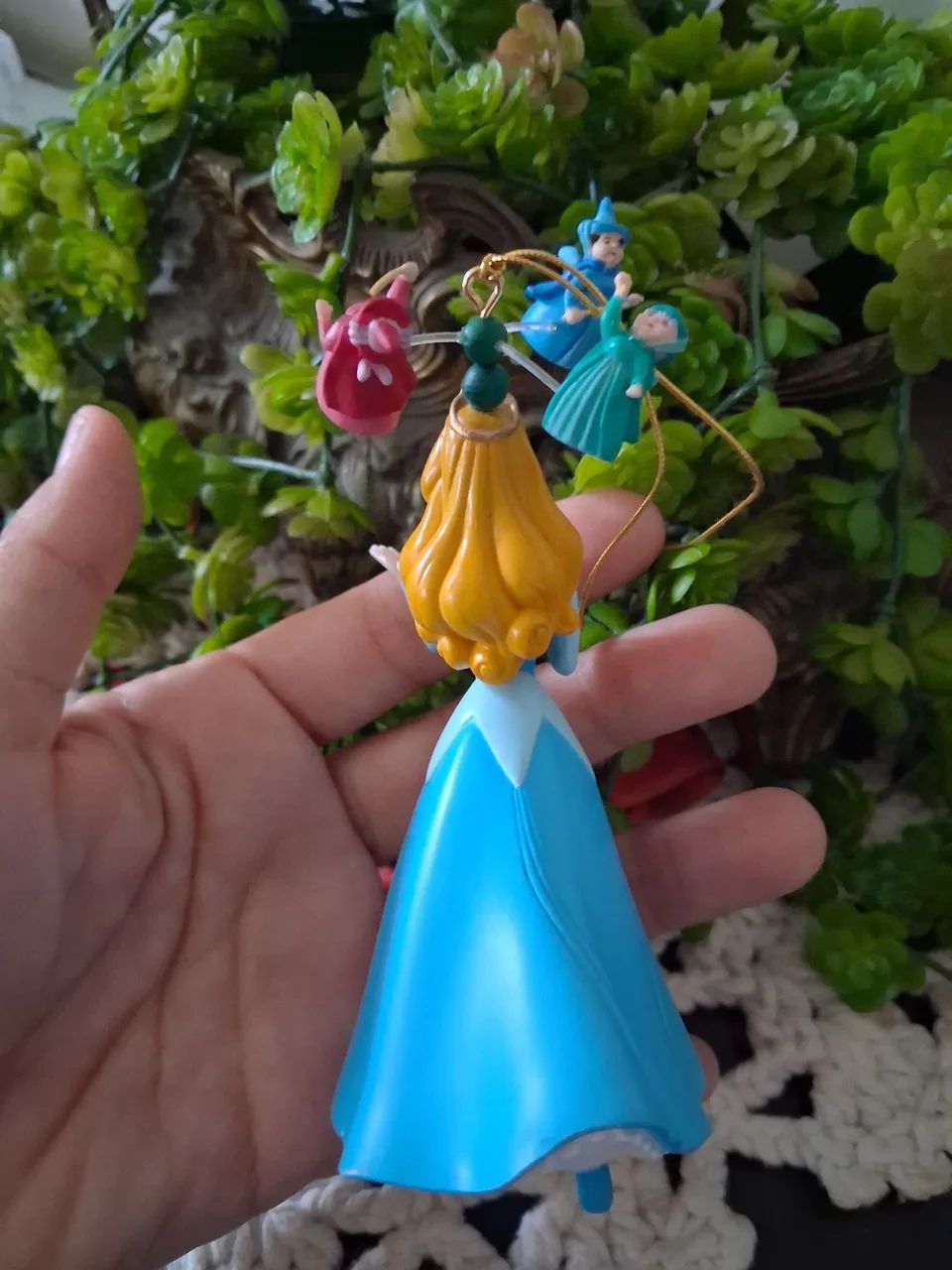 Ornamento Disney Bela adormecida Aurora - Foto 3