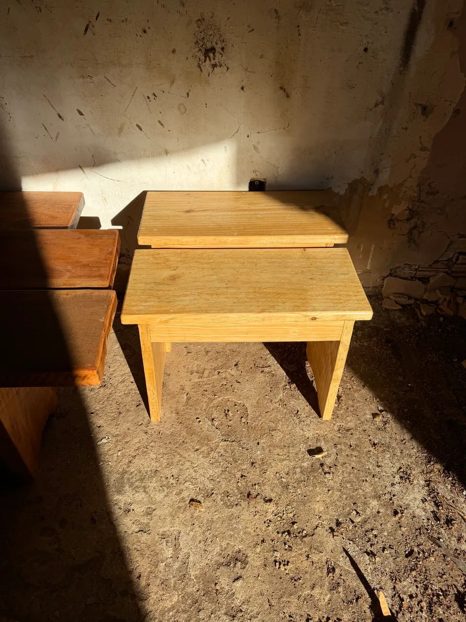 Banqueta de pinus  - Foto 2
