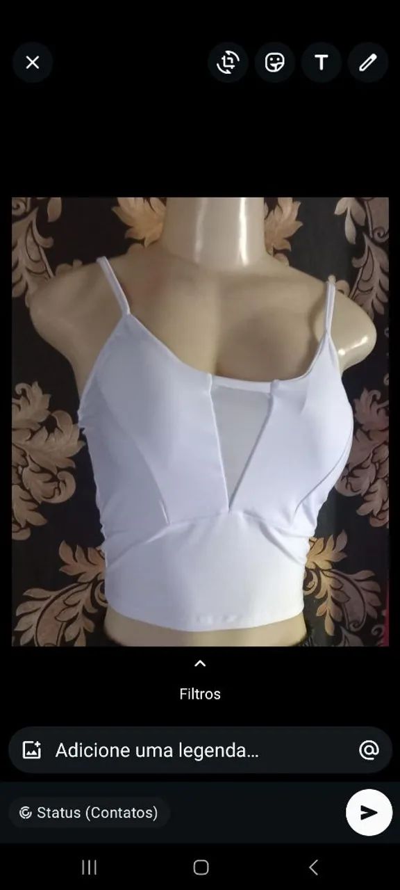 Vendendo um lote de cropped  - Foto 5