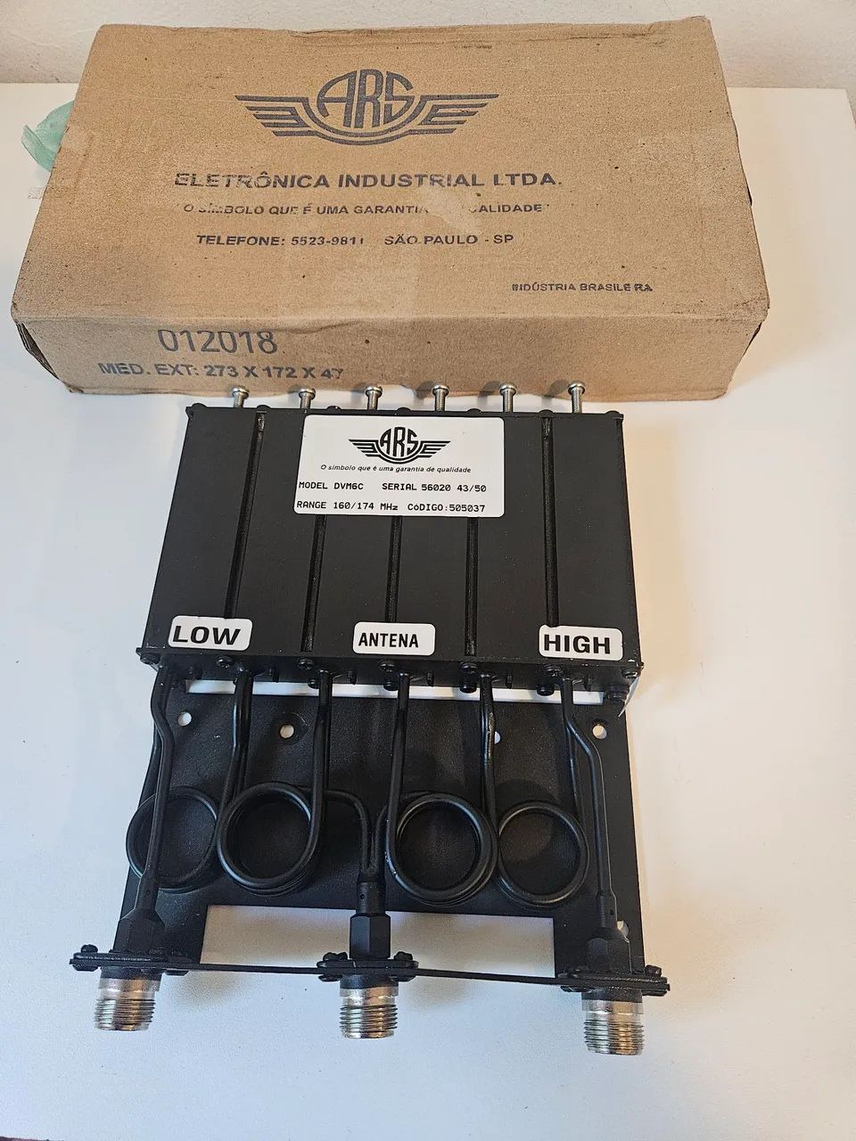 DUPLEXADOR ARS - MINI VHF (NOVO)