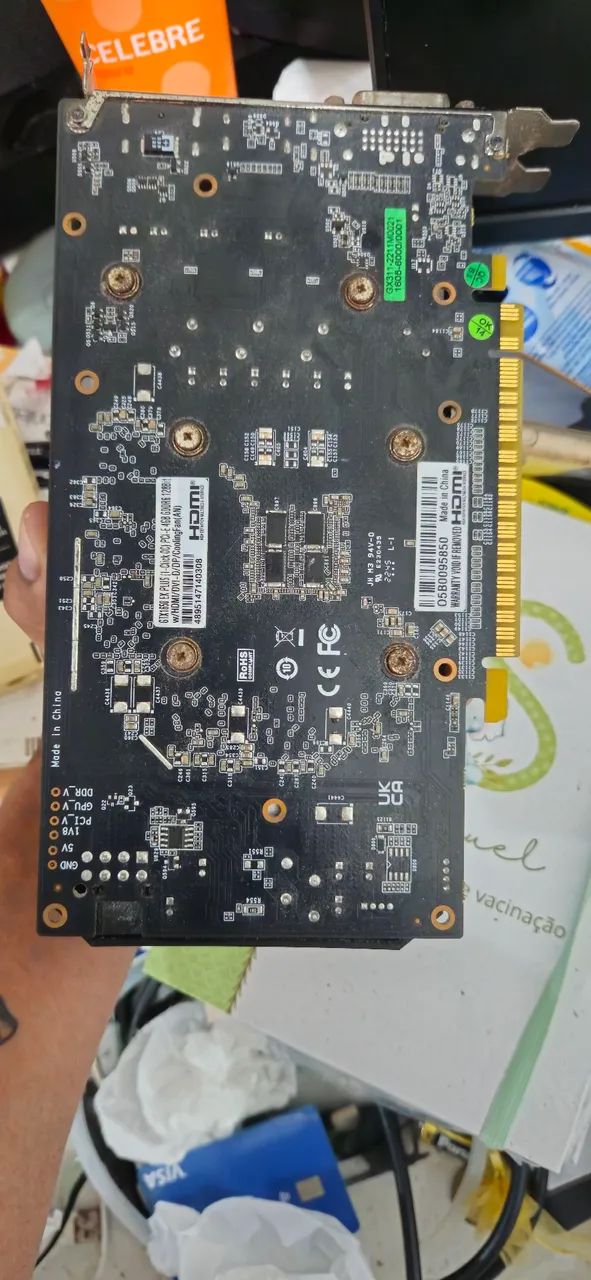 Placa de video geforce 1650 4gb - Foto 3
