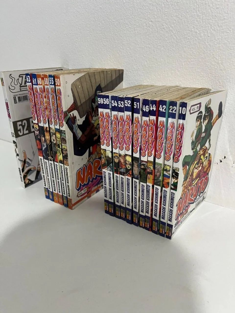 17 mangás do Naruto + 1 do Bleach
