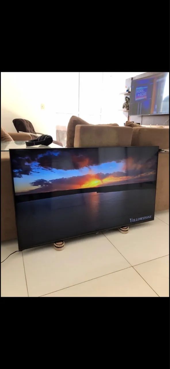 Tv smart 50 Samsung cristal 4k com Alexa 