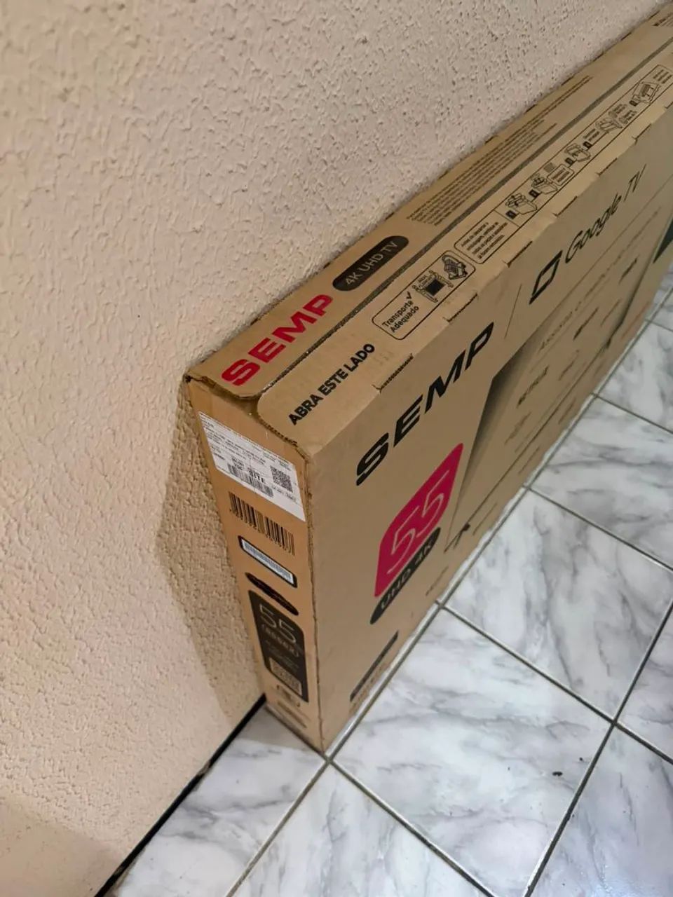 Tv Semp 55 Polegadas Lacrada - Foto 2