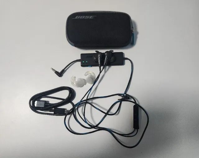 Fone Bose Qc20 - Preto/Azul