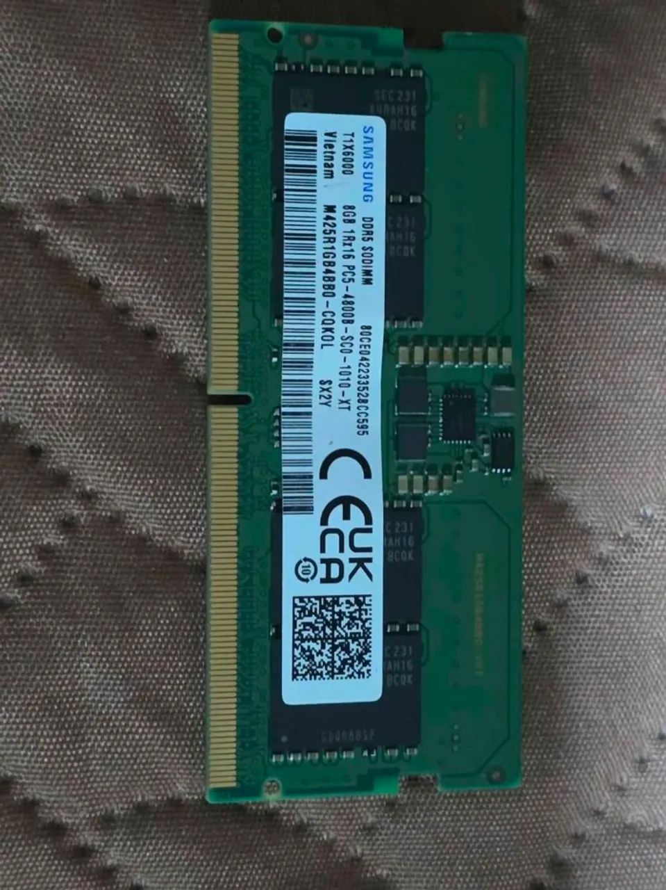 Memória DDR5 8GB NOTEBOOK 