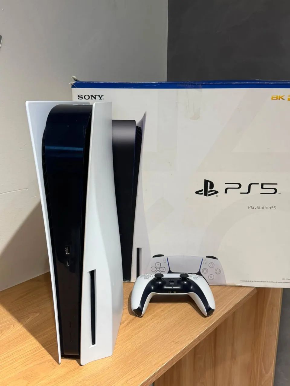 Ps5 Fat com leitor de disco, com caixa - Foto 5