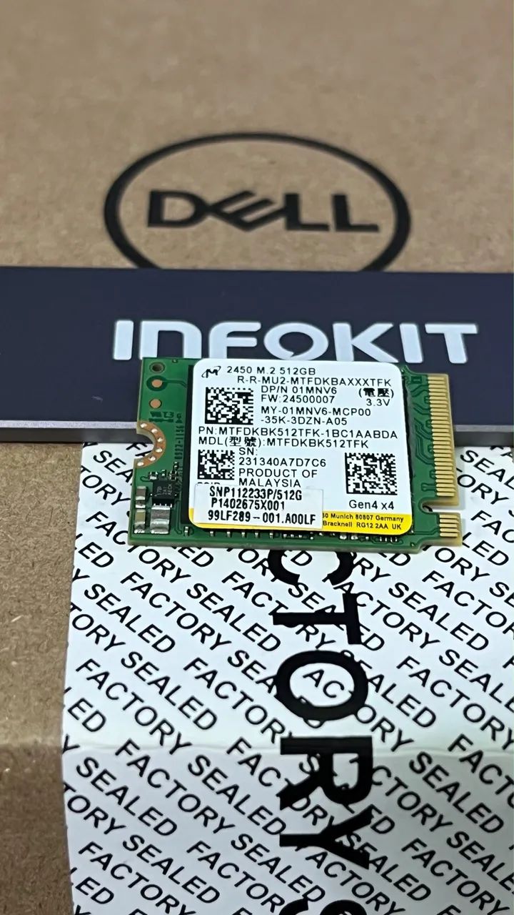 SSD MICRON 2450 512GB  - Foto 2