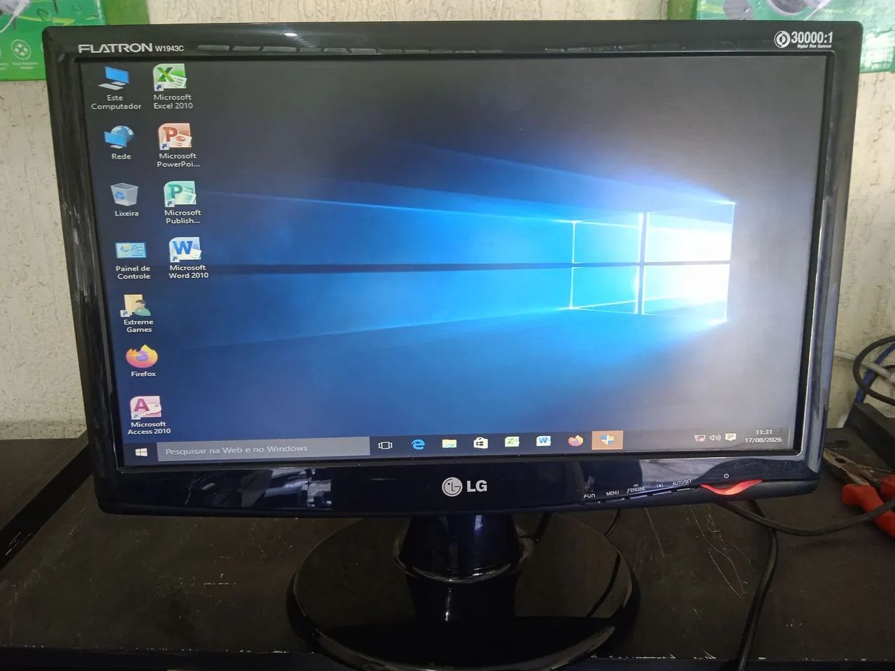 Monitor LG 20 polegadas completo  - Foto 4