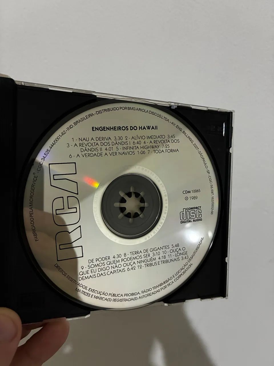 Cd Engenheiros do Hawaii Alivio imediato  - Foto 3