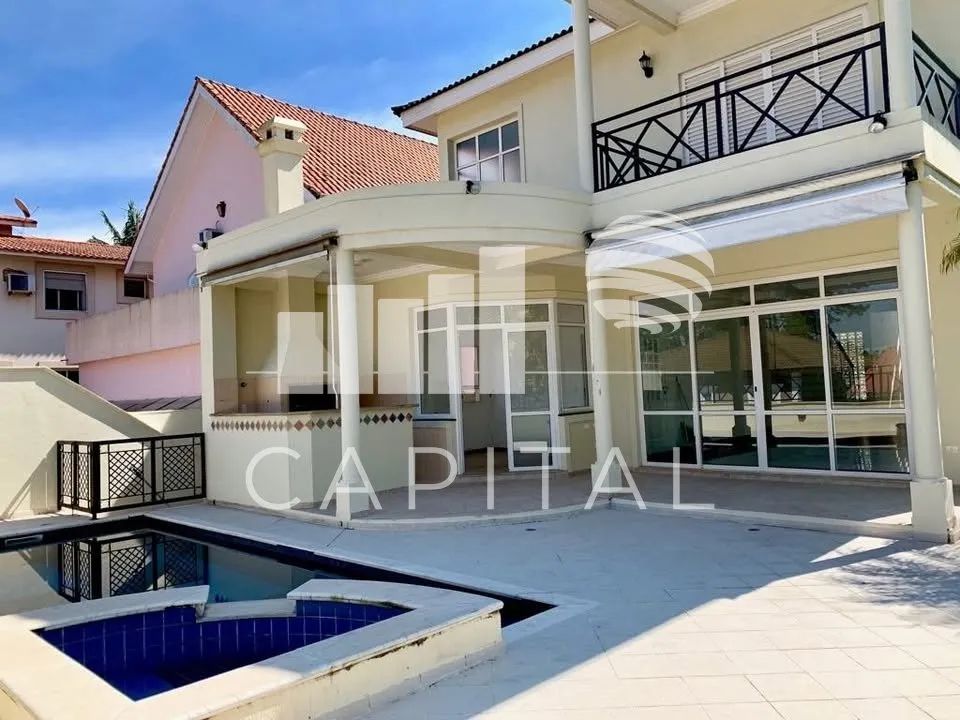Venda de Casa Mobiliada de Esquina, Com Área Não Edificante Anexa Em Alphaville, Santana d - Foto 2