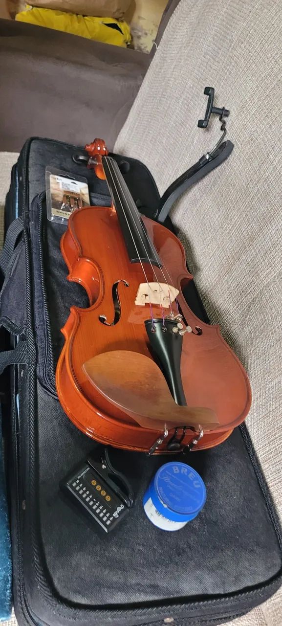 Violino 4/4 completo e todo ajustado  - Foto 4