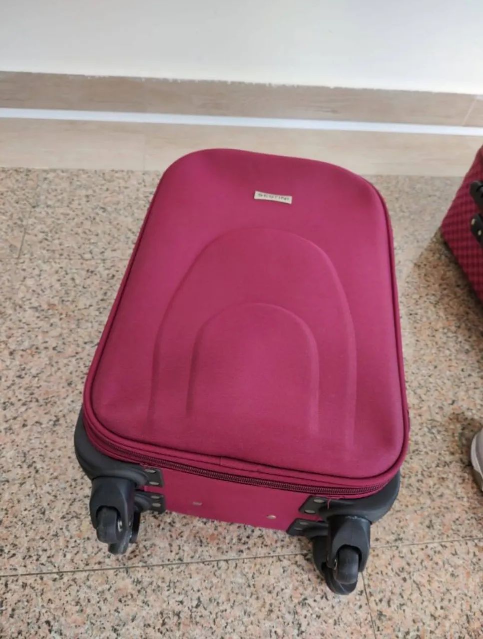 Mala de viagem de bordo Sestini Vinho