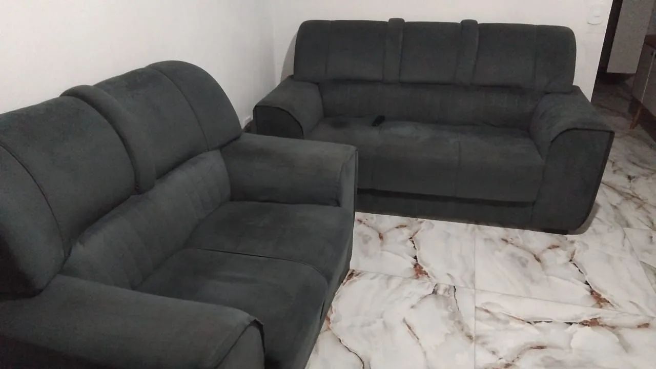 Sofá 2 lugares e 3 lugares
