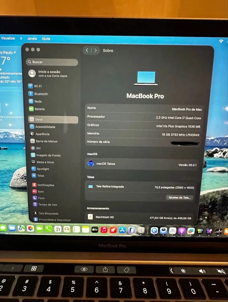 MacBook Pro 13 2.3 I7 2020 Touchbaar  - Foto 5
