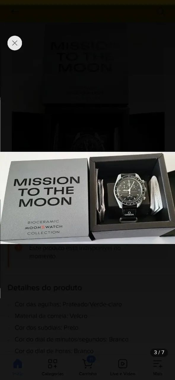 Moonswatch - Moon - ORIGINAL - Foto 2