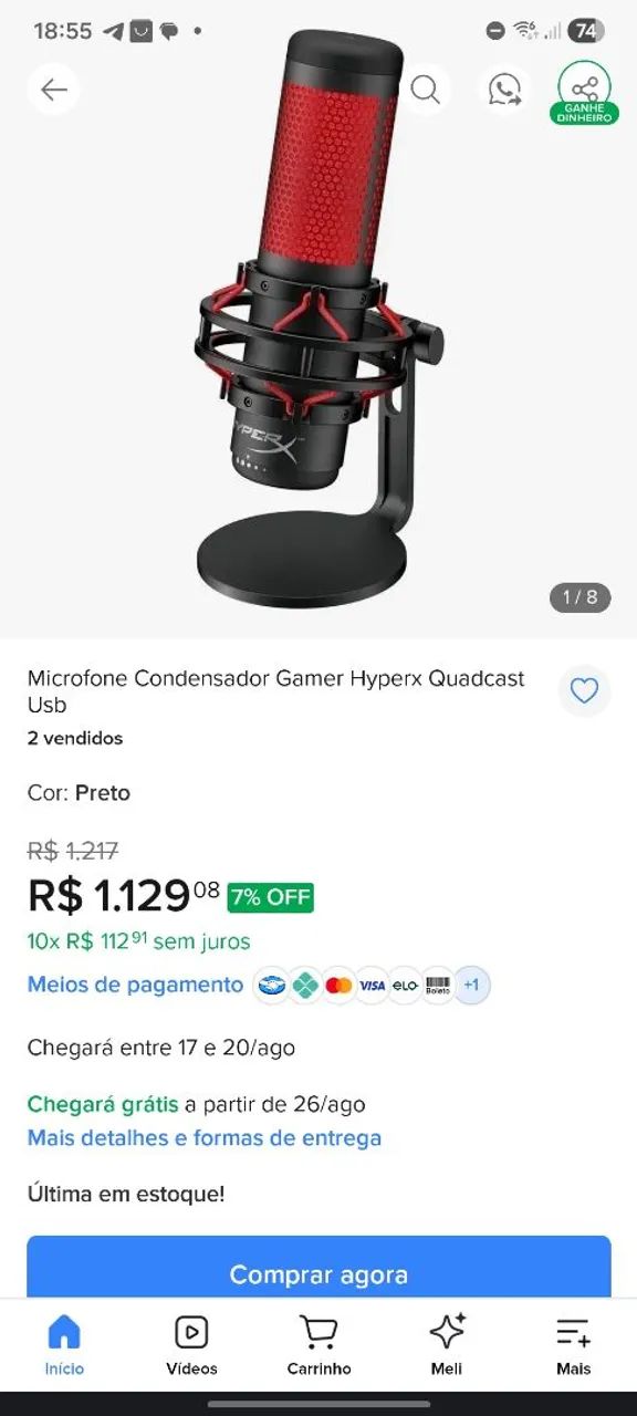 Microfone  - Foto 3