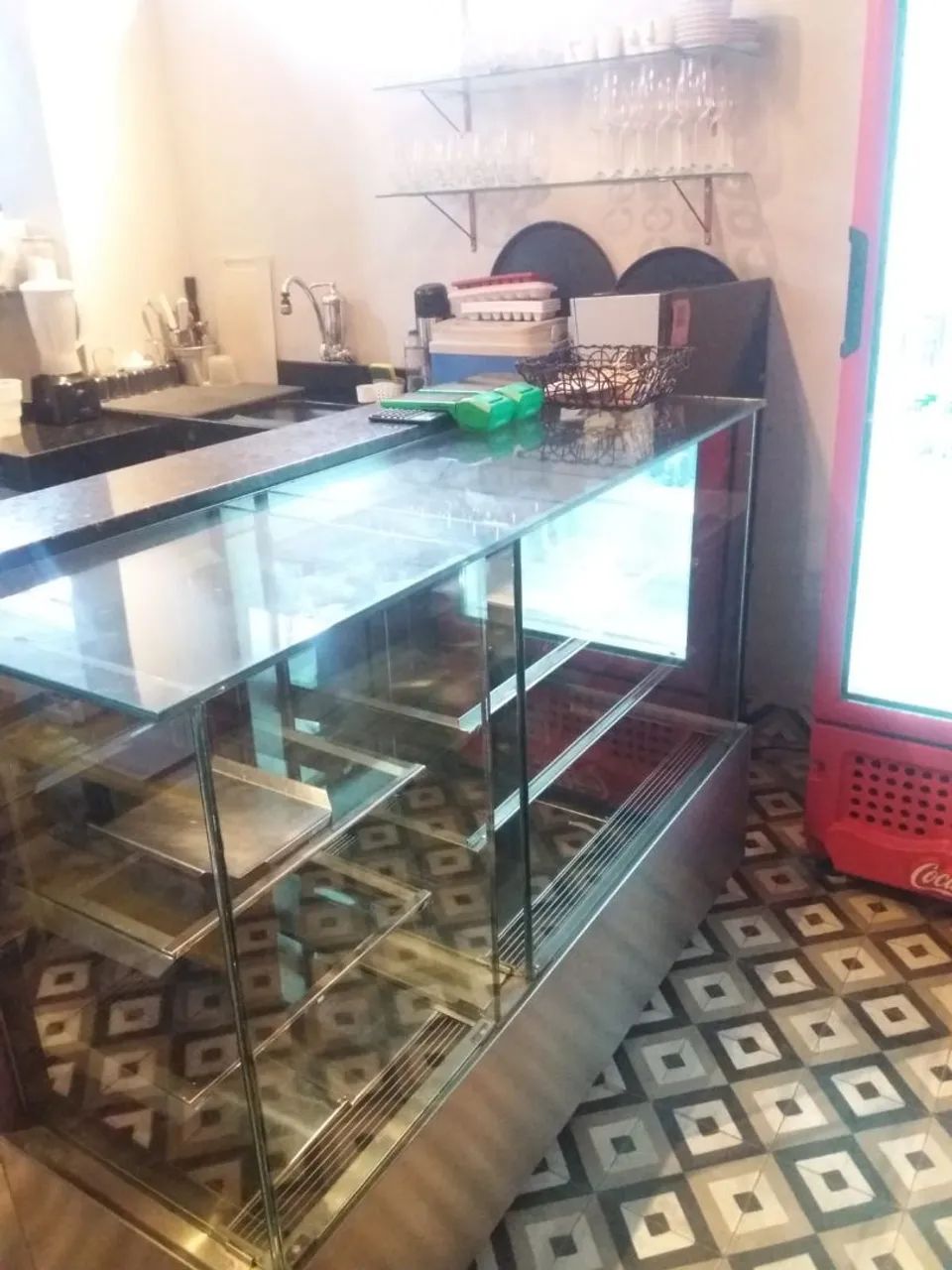 Balcão Expositor Inox Pra vender Rápido 