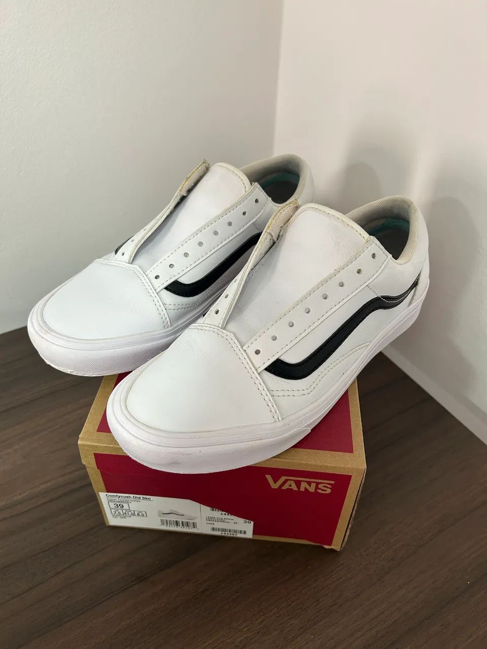Vans Old Skool Comfycush True White - Foto 4