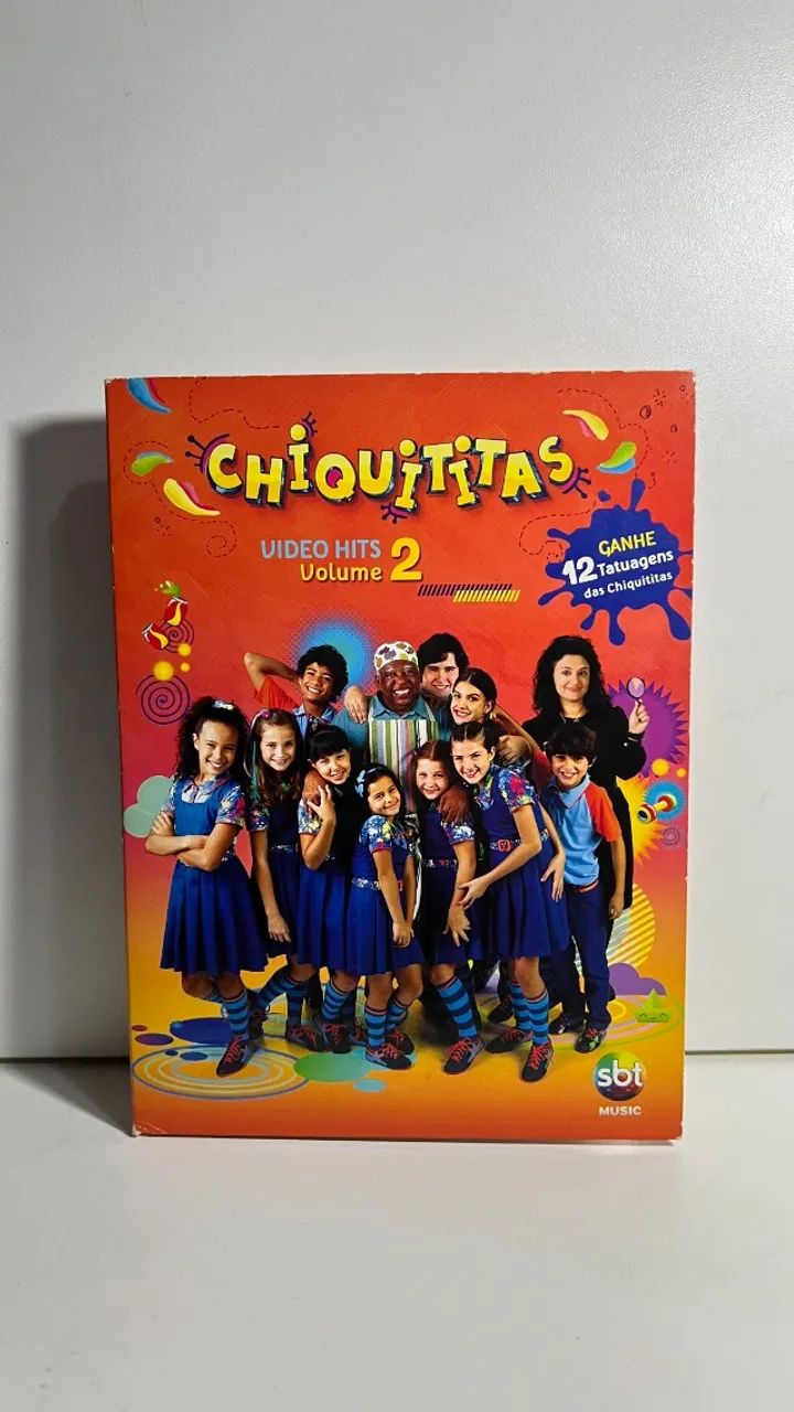 DVD - Chiquititas: Vídeo Hits Vol.2 + 2 Tatuagens