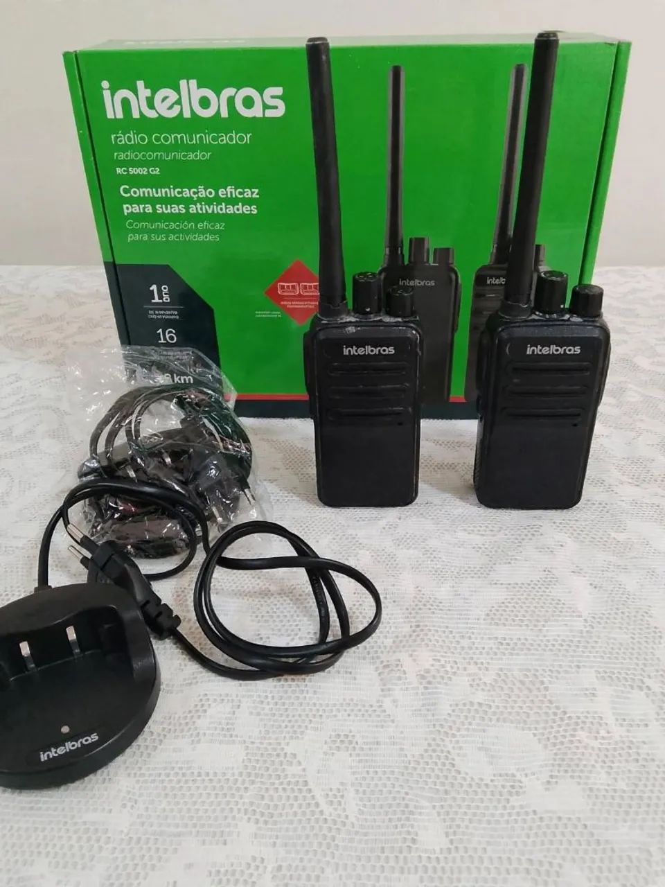 RÁDIO COMUNICADOR INTELBRAS 20KM USADO - Foto 2