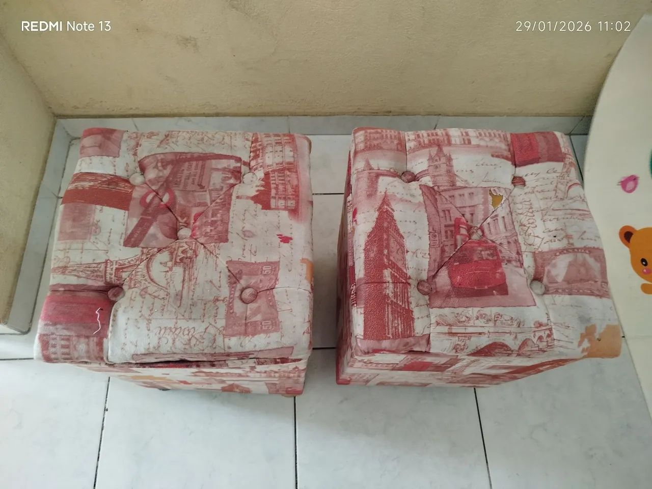 Puffs decoração  - Foto 3