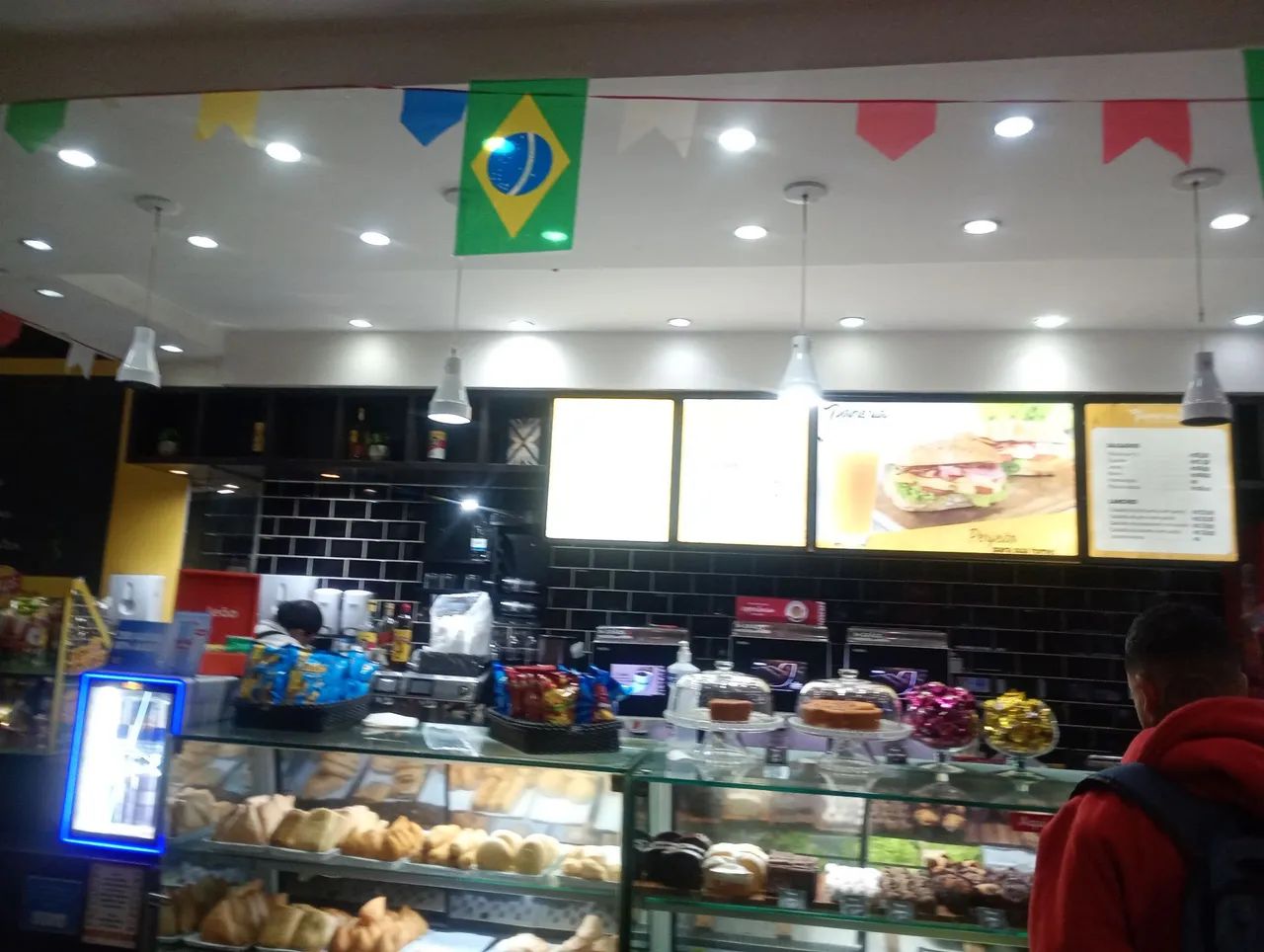 Atendente de cafeteria 