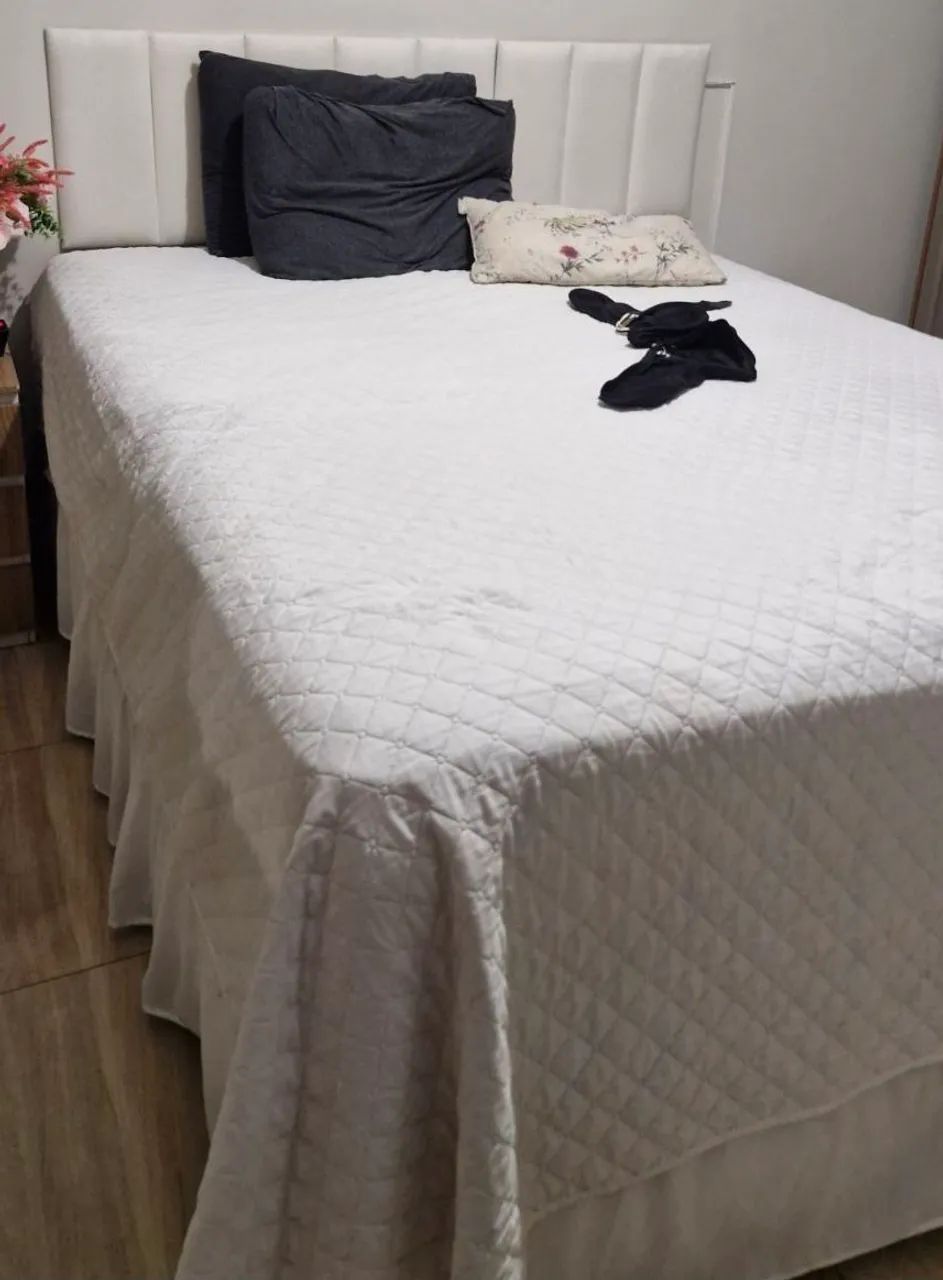 CAMA QUEEN SEMI NOVA  - Foto 2