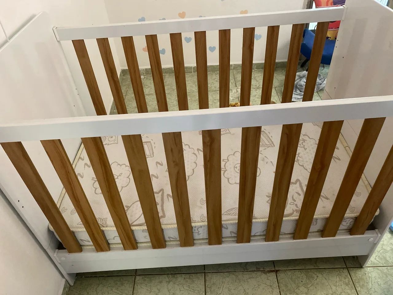Berço com o colchão ortobom  - Foto 2