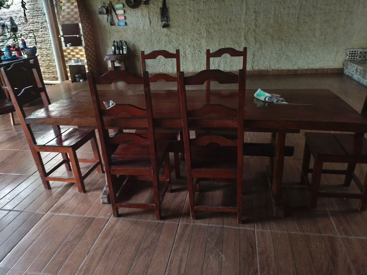 Vende se mesa de madeira  - Foto 2