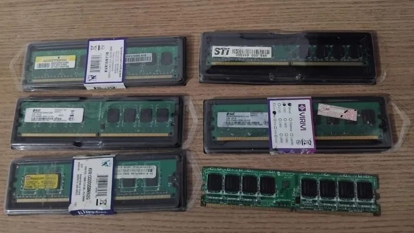 Memorias DDR2 - Total 6 pentes