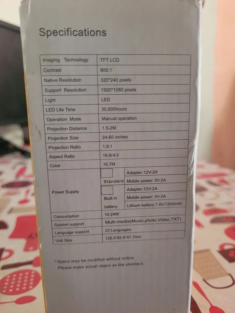 Projetor de LED - Foto 5