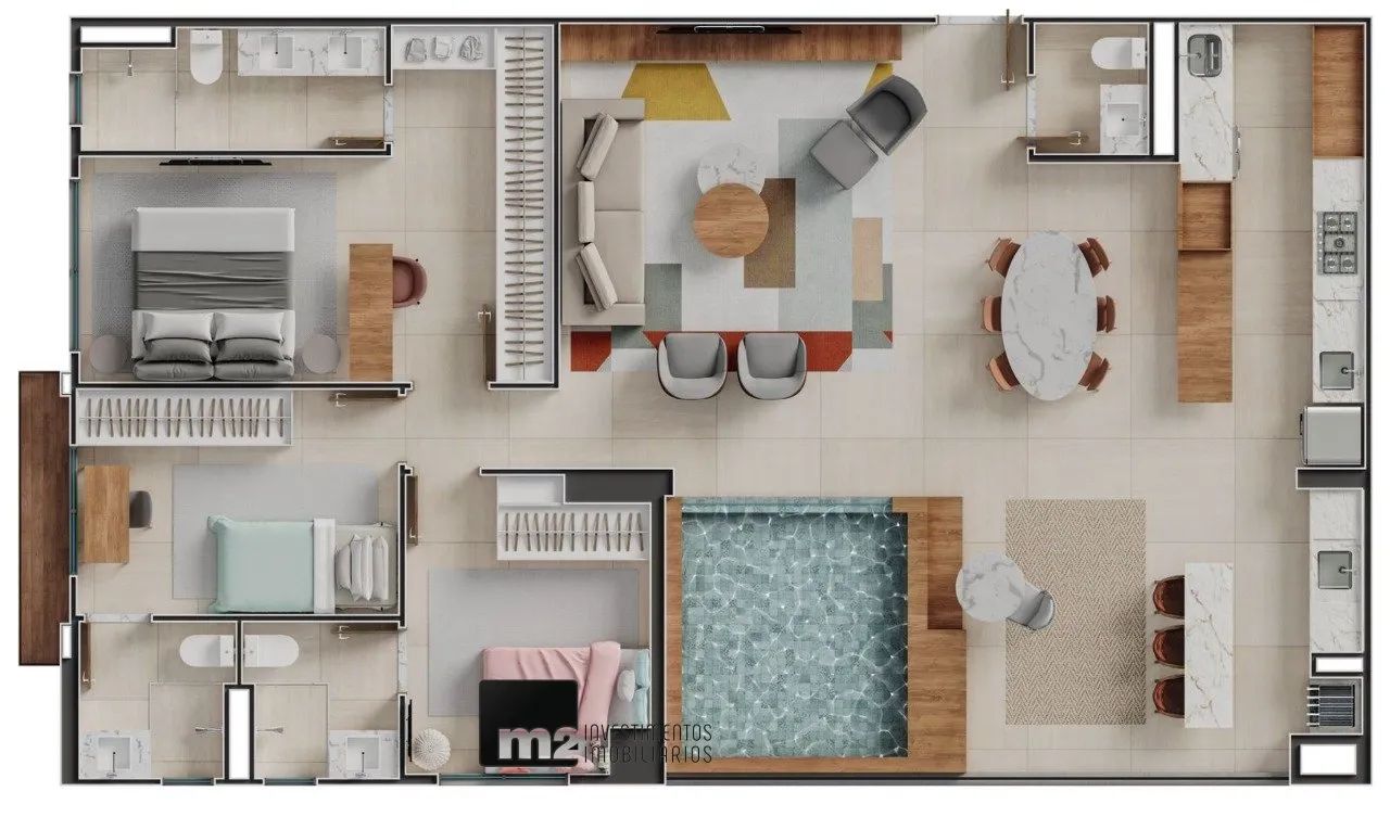 Apartamento com 3 quartos no Setor Bueno - Foto 2