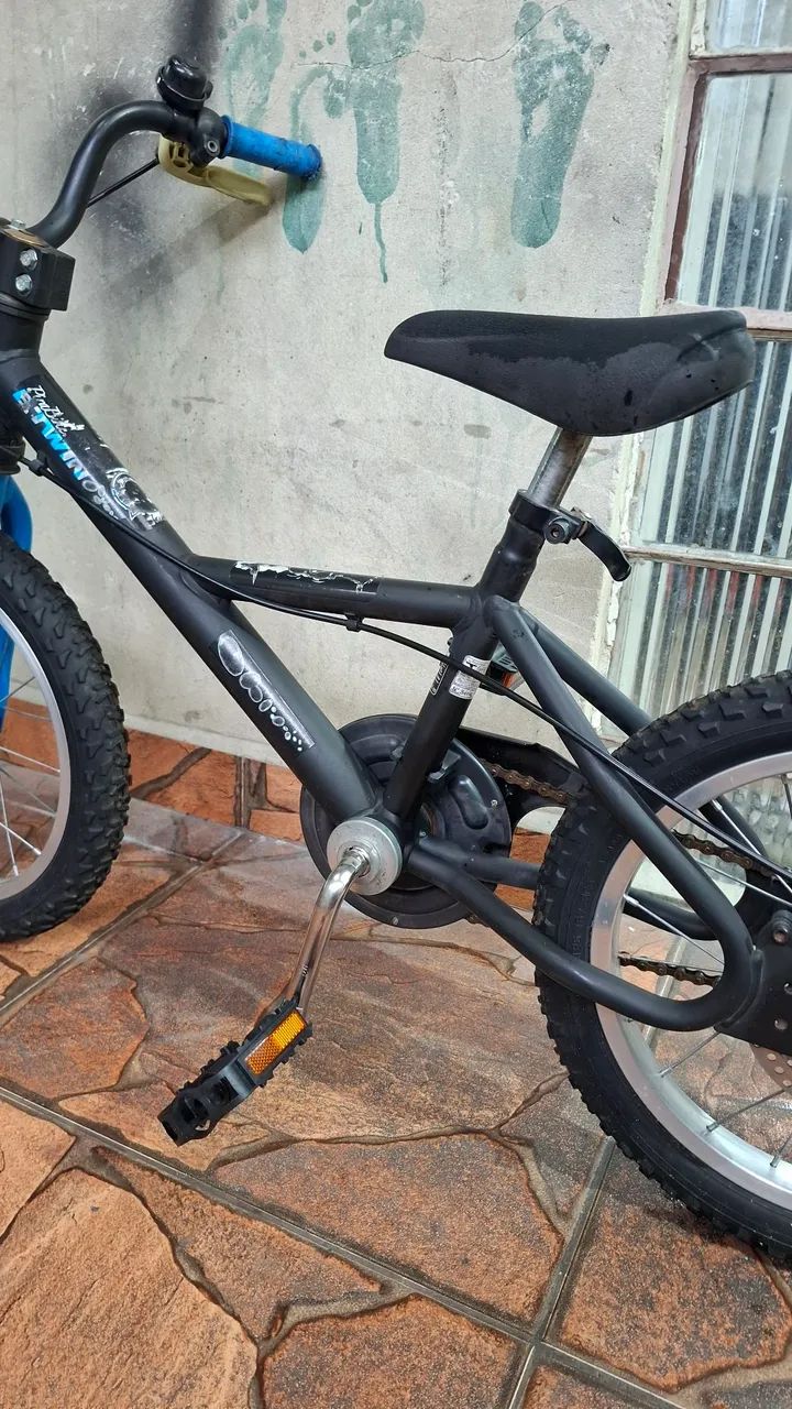 Bicicleta Aro 16 freios a Disco (Sou da Parada de Taipas) - Foto 5