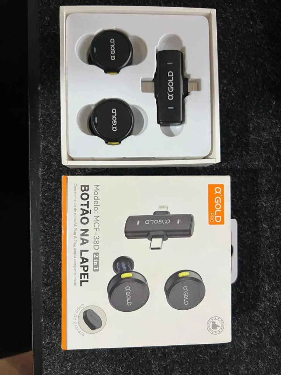 Microfone Lapela MCF-38D