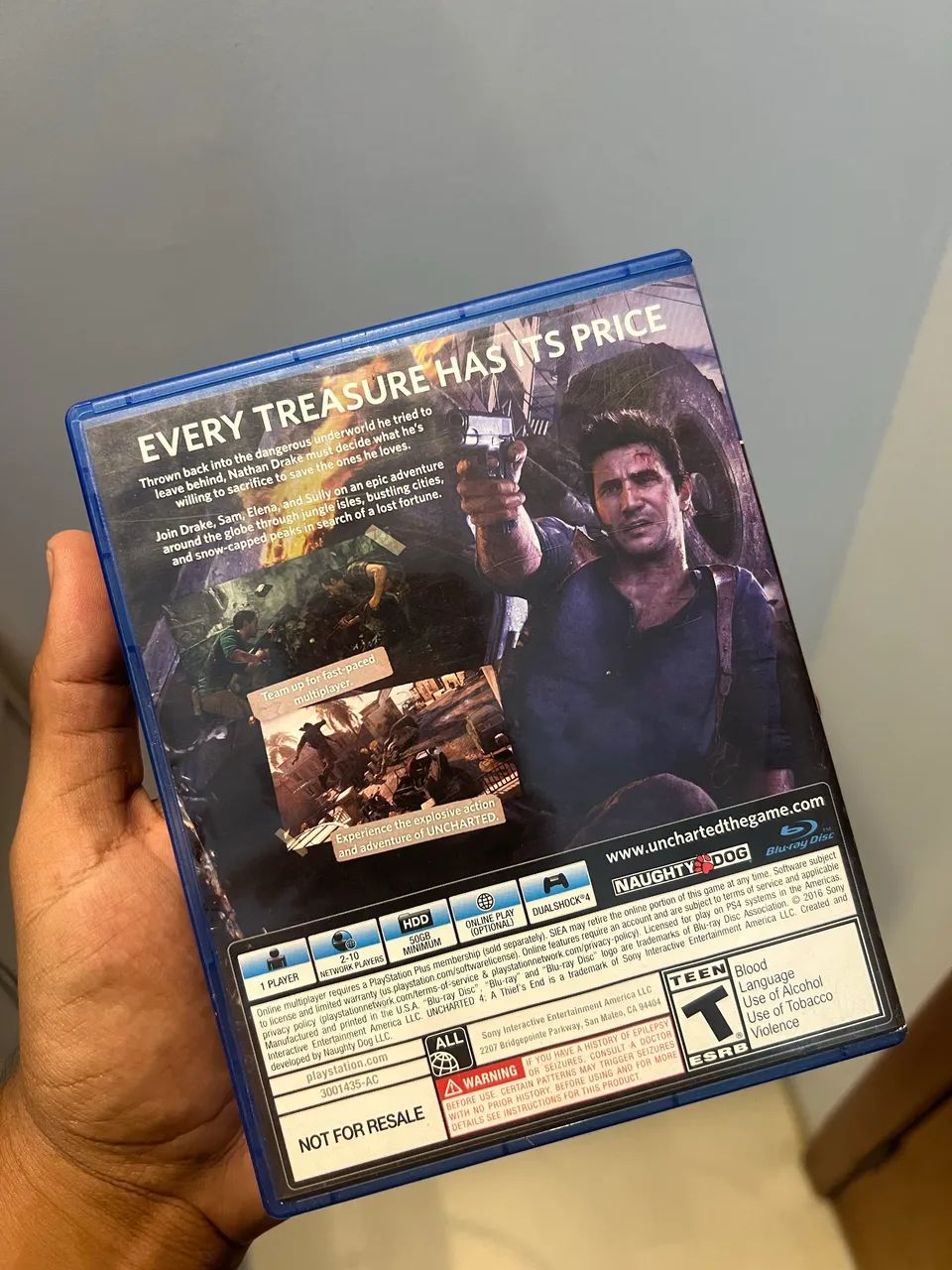 Uncharted 4 jogo PS4  - Foto 2